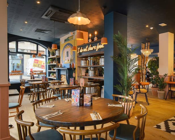 Customers returning to Zizzi Harrogate today are enjoying the brand-new look following a revamp which emphasises Harrogate’s rich history. (Picture contributed)