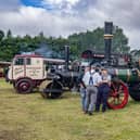 Traction engine enthusiasts at Masham Steam Rally