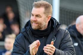 Harrogate Town manager Simon Weaver. Picture: Matt Kirkham