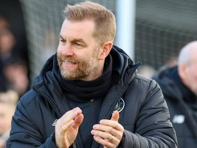 Harrogate Town manager Simon Weaver. Picture: Matt Kirkham