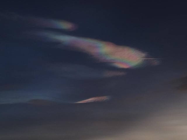 Malcolm Hall, also took this shot around 3:45 in the afternoon over Sneaton, Whitby.