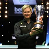 Current champ Neil Robertson will be defending his title