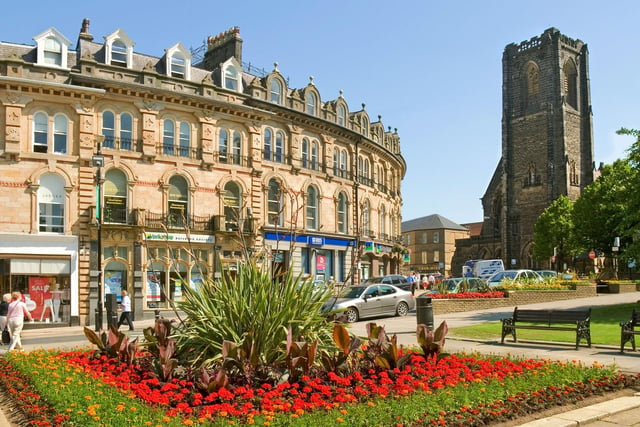 In Central Harrogate, homes sold for an average of £279,000 in 2022
