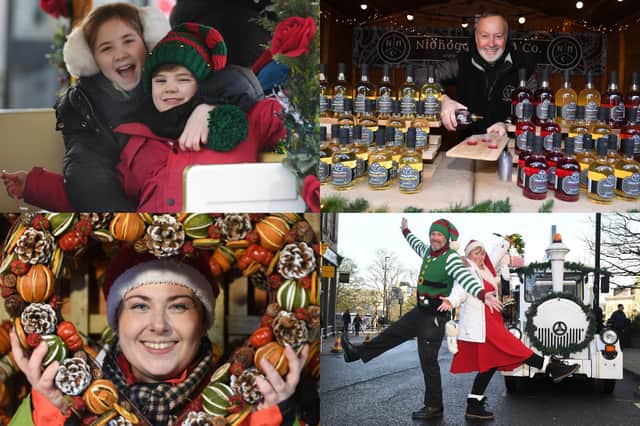 We take a look at 22 fantastic photos as the Christmas Fayre gets underway in Harrogate