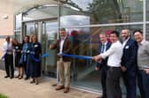 David Skaith, Mayor of York and North Yorkshire officially opens Harrogate and District NHS Foundation Trust’s new Healthcare Innovation Hub in Knaresborough. (Picture contributed)