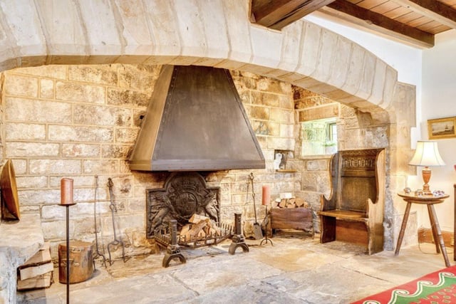The two inglenook fireplaces give this period property an unmistakable character.