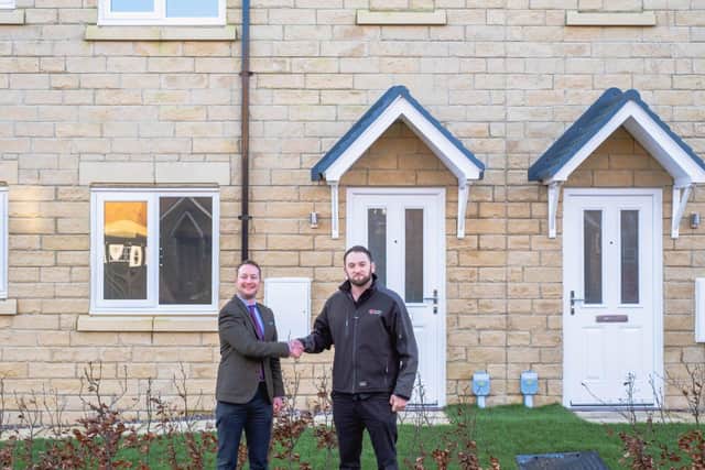 Joel Frank, Land Director Persimmon Yorkshire and Ed Blake, Land Buyer Yorkshire Housing
