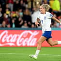 Rachel Daly of England celebrates her team's victory after the FIFA Women's World Cup Australia & New Zealand 2023. (Pic credit: Bradley Kanaris / Getty Images)