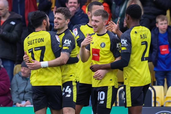 Harrogate Town finished the 2023/24 season 13th in League Two and will be aiming to build on that during 2024/25. Pictures: Matt Kirkham