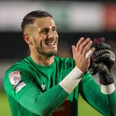 Harrogate Town goalkeeper Pete Jameson. Pictures: Matt Kirkham