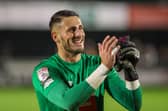 Harrogate Town goalkeeper Pete Jameson. Pictures: Matt Kirkham