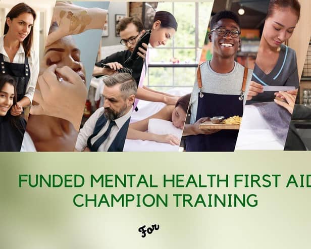 A Harrogate-based firm has secured a grant from the National Lottery Community Fund to provide free mental health first aid champion training for staff.