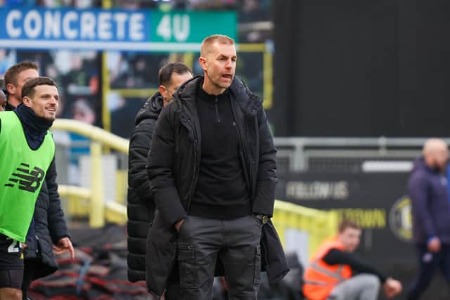 Harrogate Town manager Simon Weaver. Picture: Matt Kirkham