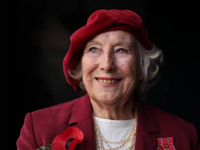 Forces sweetheart Dame Vera Lynn