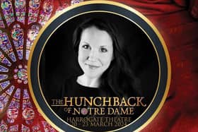 Nina Logue is one of the stars of the Harrogate Phoenix Players production of the Hunchback of Notre Dame