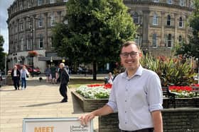 Lib Dem MP for Harrogate and Knaresborough, Tom Gordon, has joined calls from local businesses and residents in an effort to avert the “threat” to Knaresborough market. (Picture contributed)
