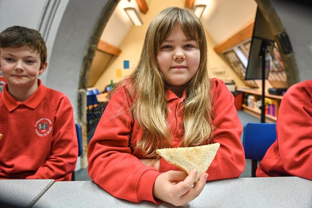 Some pupils said they really enjoy the chance to have a slice of toast if they accidentally missed breakfast.