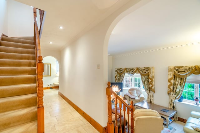 The light and pleasant interior of the family home.