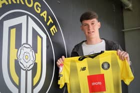 Matty Foulds becomes Harrogate Town's third signing of the summer transfer window. Picture: Harrogate Town AFC