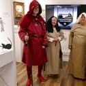 KMA volunteers prepare for Medieval Fun Day in Knaresborough - Medieval pilgrim Kathy Allday, Nun Tabbetha (Atyeo), medieval peasant Harriet Ovenden and pilgrim Tim Frankland. (Picture contributed)