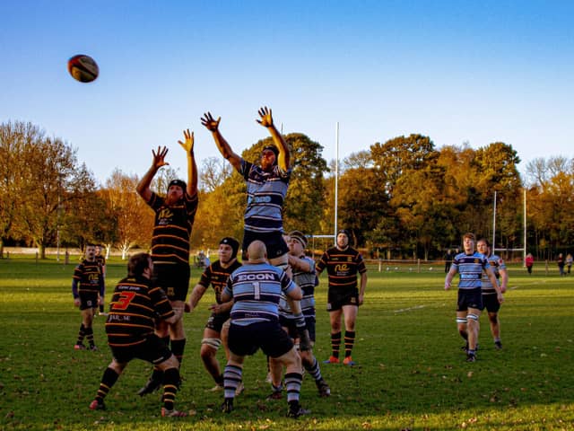 Ripon RUFC lost a game that they will feel they could have won when they visited Leeds Corinthians. Picture: Submitted