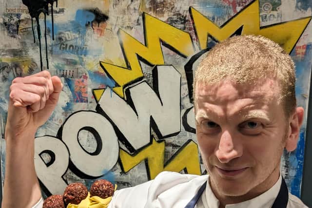 Muscle memory - Matthew Wilkinson, Head of Kitchens at Rudding Park in Harrogate, said: “We are thrilled to be supporting the Meatballs for Muscle Dreams campaign." (Picture contributed)