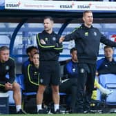Harrogate Town manager Simon Weaver was not impressed with what he saw from his players at Tranmere Rovers on Tuesday evening. Pictures: Matt Kirkham