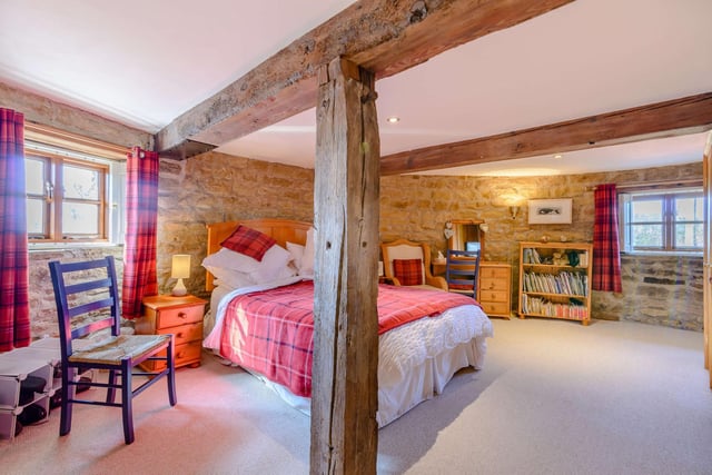 Bedrooms have their own distinctive style, and look out over miles of greenery.