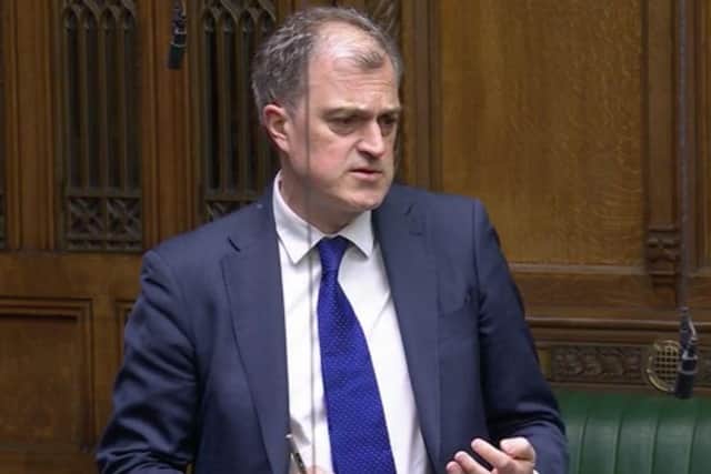 Julian Smith MP speaking in the House of Commons on 19 March