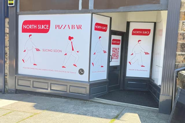 Undergoing refurbishment - the new North Slice pizza bar aims to open on Cold Bath Road in Harrogate in July. (Picture contributed)
