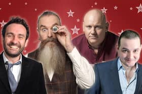 The Hyena Lounge Comedy is back in Harrogate this Saturday with Terry Alderston, Gordon Southern, Steve Harris and Barry Doods.