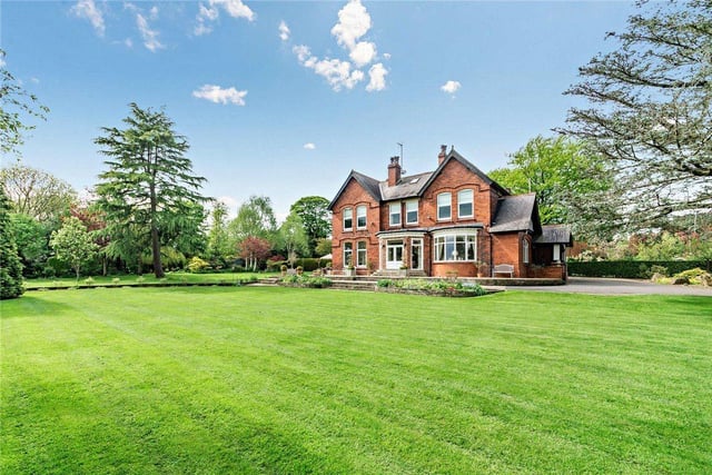 This five bedroom and three bathroom detached house is for sale with Carter Jonas for £2,500,000