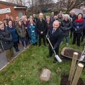 A tree has been planted at a Harrogate care home in memory of those who lost their lives during the Covid-19 pandemic