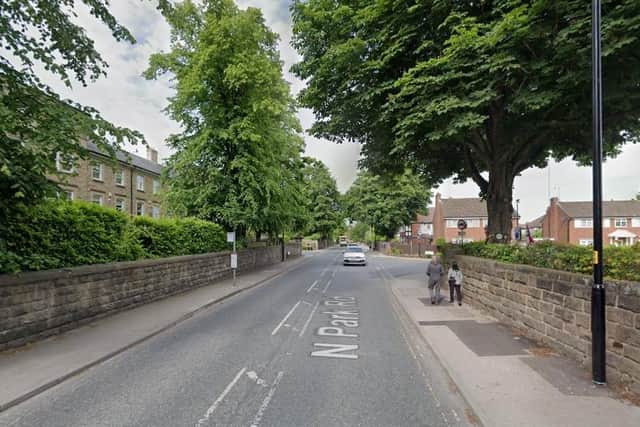 North Park Road in Harrogate was forced to close for several hours following a serious road traffic collision