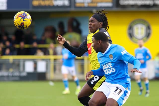 Abraham Odoh was amongst the goal-scorers as Harrogate Town triumphed 3-1 the last time they took on Notts County.