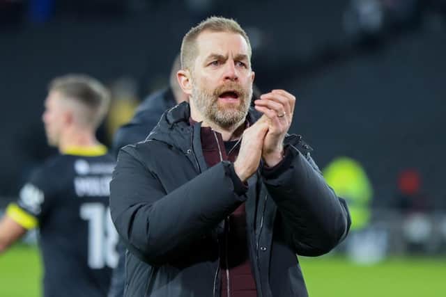 Harrogate Town manager Simon Weaver. Pictures: Matt Kirkham