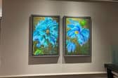 The two paintings - Falling and Forever - were snapped up by the Cedar Court Hotel and will be on display in their lounge.