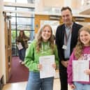 Harrogate Grammar students receive their results