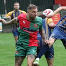 Striker Alex Burton bagged a quick-fire brace to help Harrogate Railway sink Kinsley Boys at Station View. Picture: Craig Dinsdale