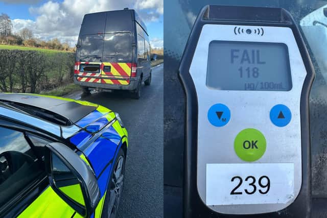 A driver in Knaresborough has handed himself into the police after he called them to say he was drink driving
