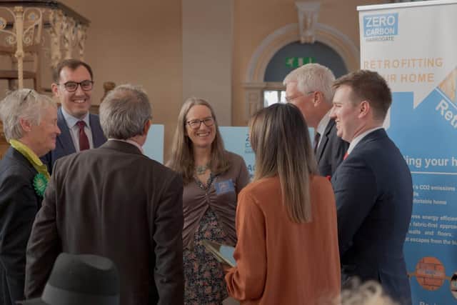Zero Carbon Harrogate team with Harrogate and Knaresborough constituency candidates on June 19.