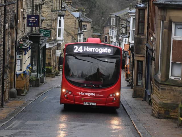 Financial challenges -  A spokesman for Harrogate Bus Company said: “We welcome all feedback on the services we provide, including the No. 24 serving Nidderdale and Pateley Bridge. (Picture Gerard Binks)