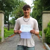 Harrogate's Ashville College student Rhys Wolf who achieved the rare accolade of ten grade 9s. (Picture Ashville College)