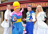 Adam Stafford, Nathan Morris as Buttons will be joined by duo Mathew Pomeroy and Natasha Lamb