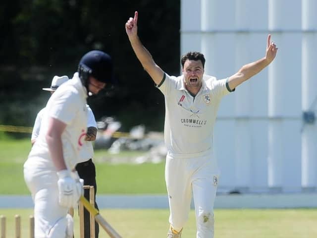 Charlie Swallow starred with ball in hand as Collingham & Linton extended their 100 percent start to 2023. Picture: Steve Riding