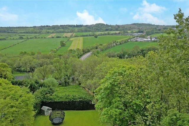 Unspoilt countryside provides fabulous views to the rear of the property.