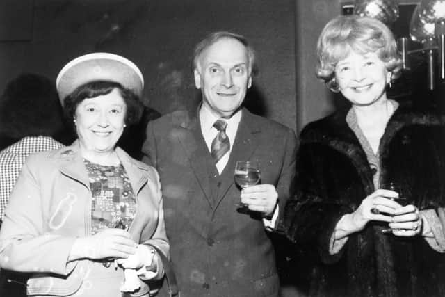 Flashback - Music legend Yehudi Menuhin with Dame Fanny Waterman, right, in 1977.
