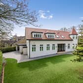 The property has gardens to three sides, and is within walking distance of the centre of Harrogate.