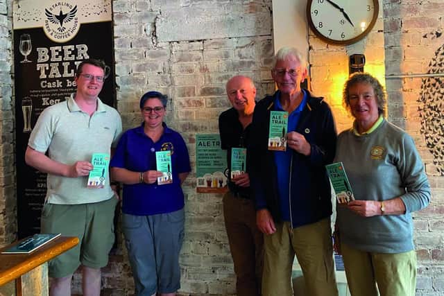 'Ale Trailers' can collect their trail guides from bars across Harrogate, Ripon and Knaresborough
