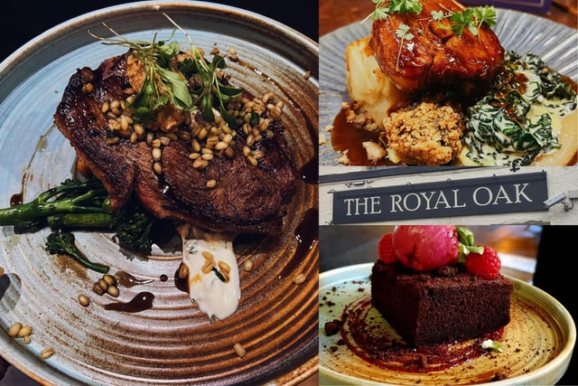 The Royal Oak received several votes, and is located on Ripon's Kirkgate. It has an longstanding reputation, and is an excellent choice for the steak lover.
